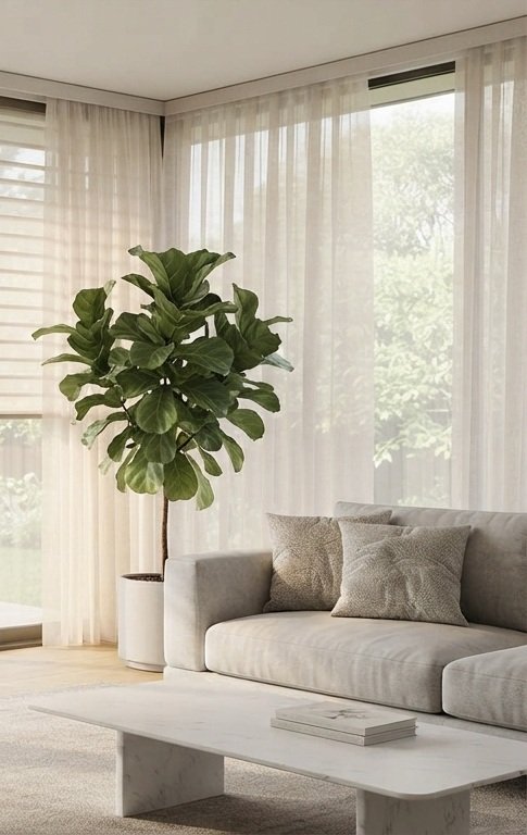 Sheer Shades Detail